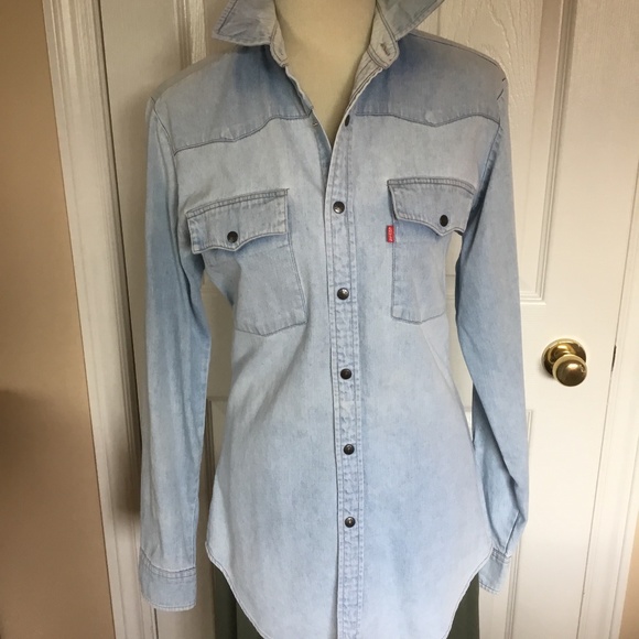 Levi’s Red Tab Denim Shirt - Picture 1 of 8